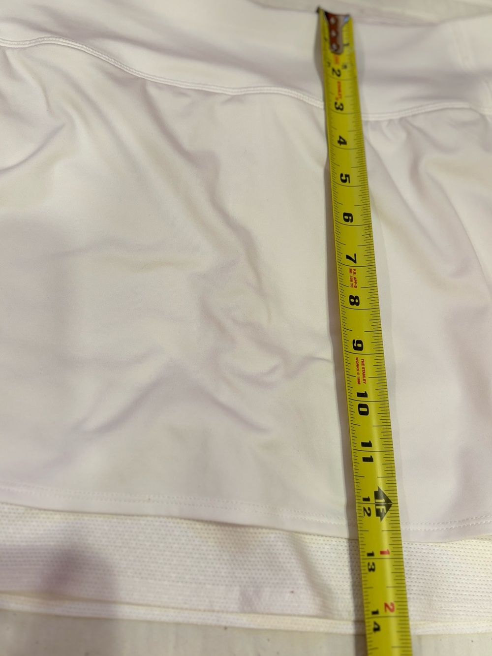 Athleta Split Time White Tennis Skort Activewear Sporty Skirt Women's XL - Picture 4 of 11